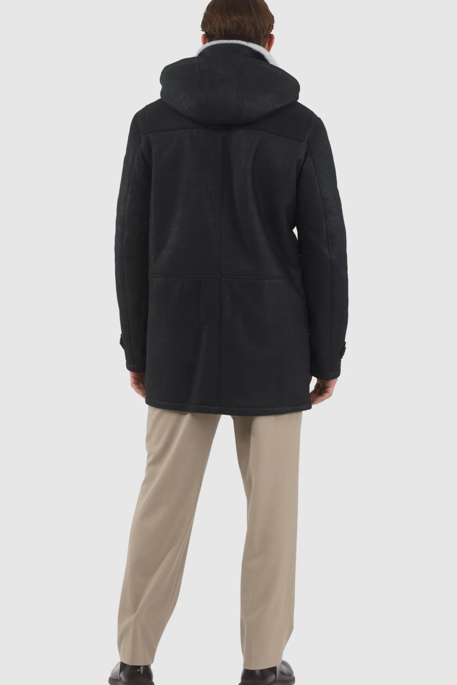 Men's Merino Shearling Lamb Parka