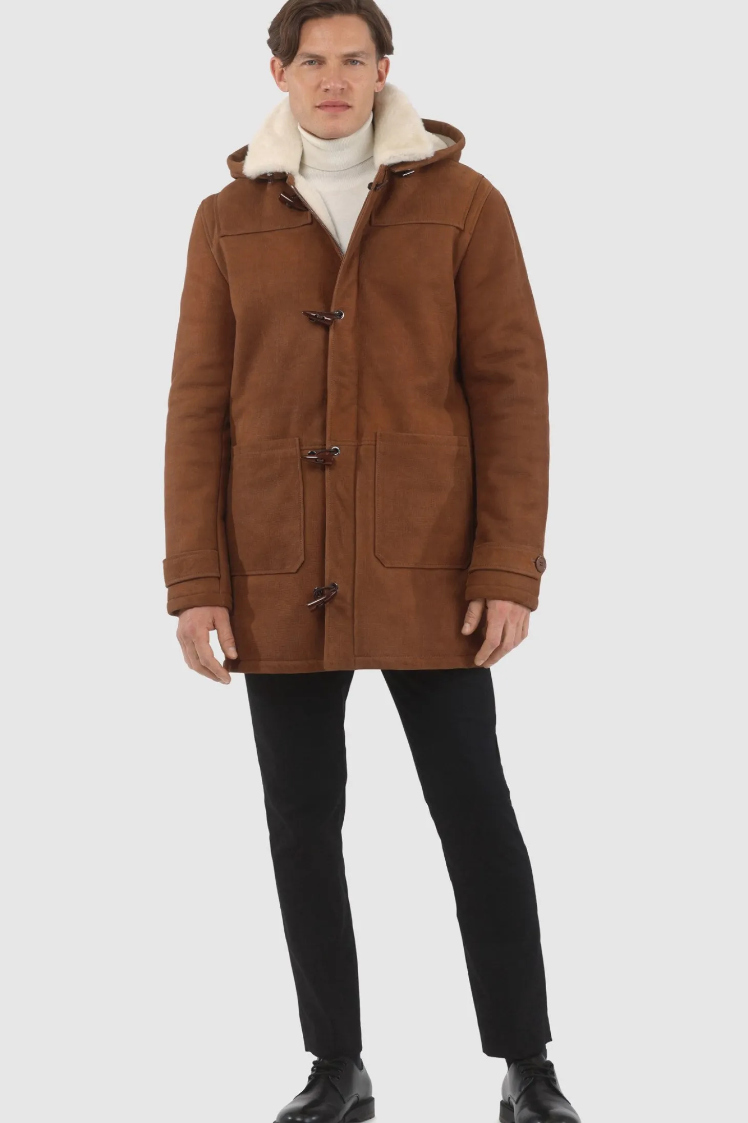 Men's Merino Shearling Lamb Parka