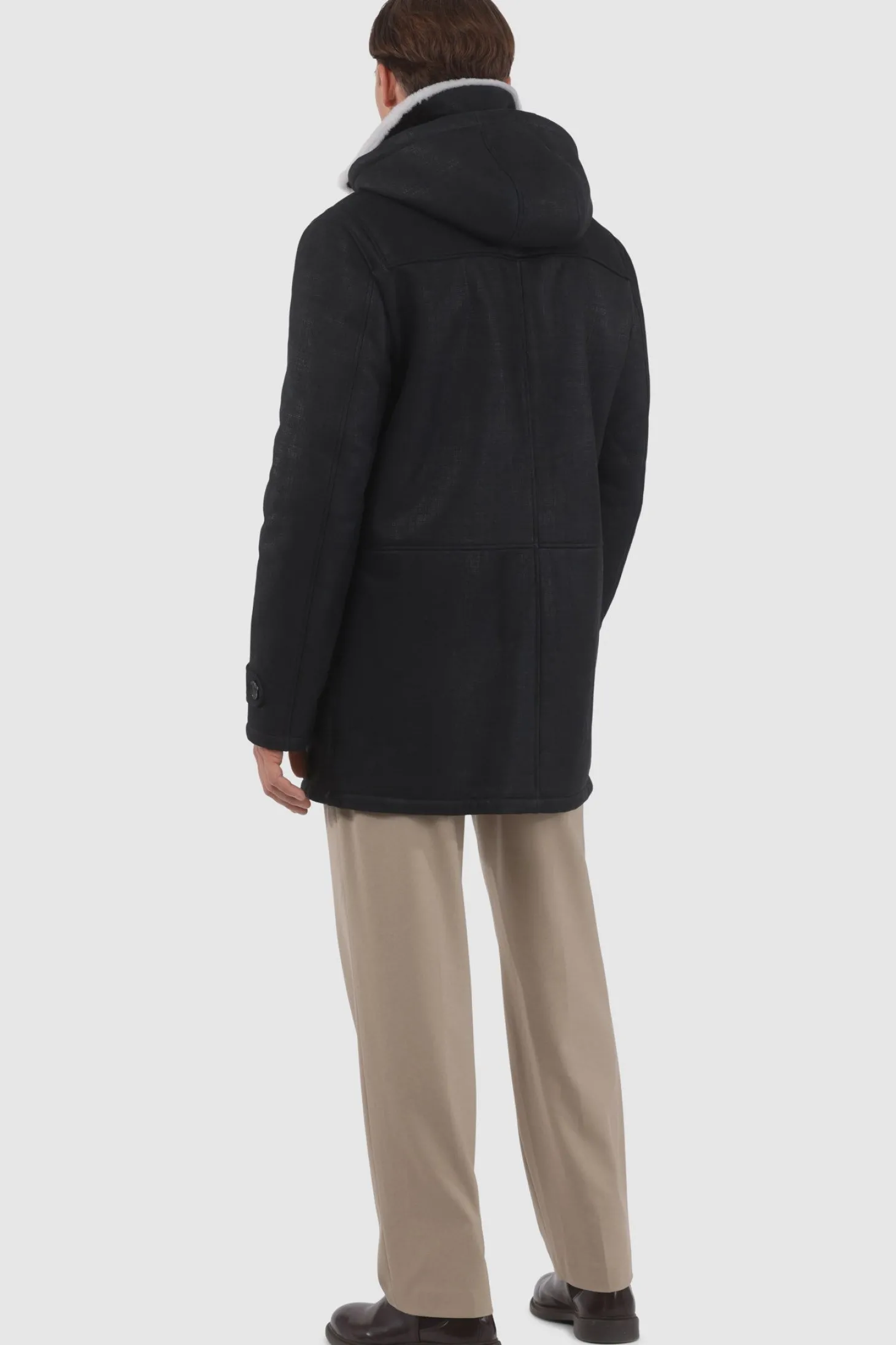 Men's Merino Shearling Lamb Parka