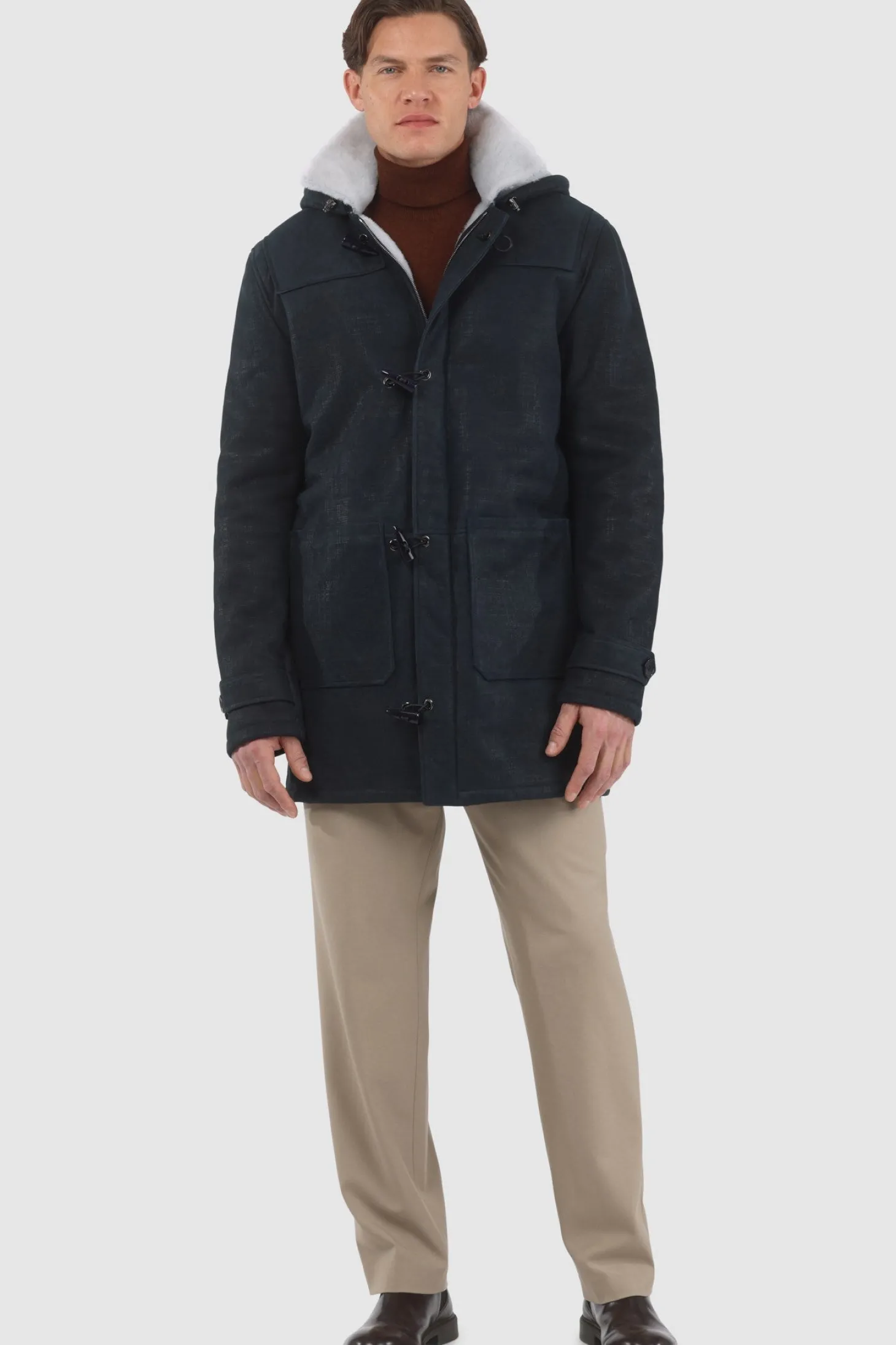 Men's Merino Shearling Lamb Parka