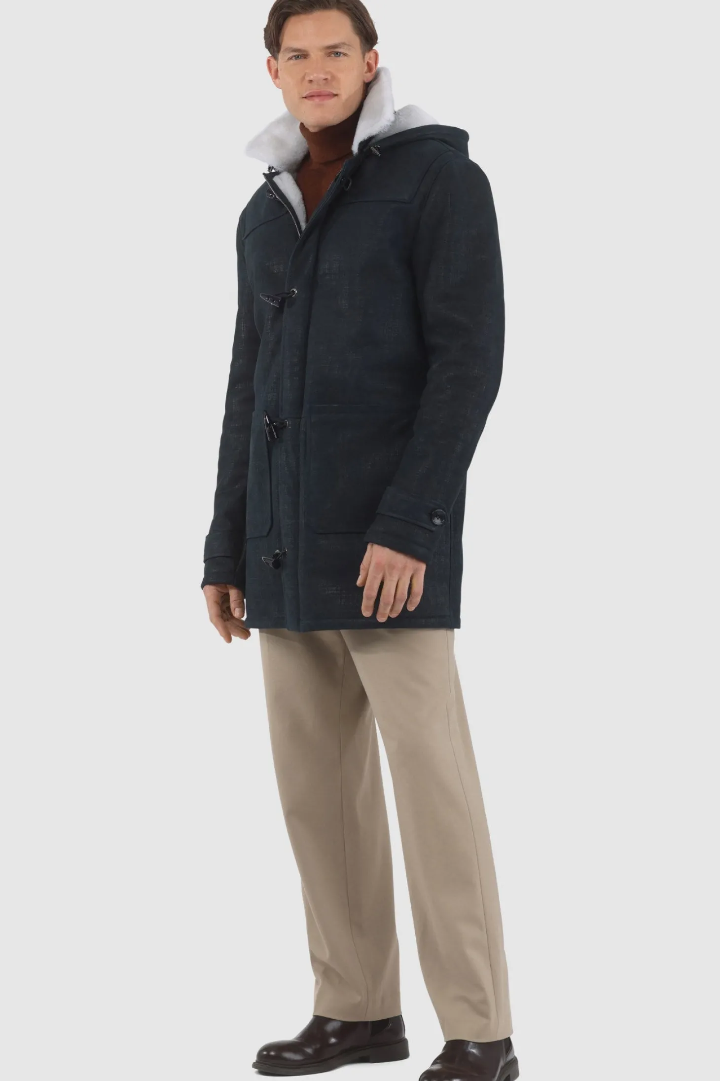 Men's Merino Shearling Lamb Parka