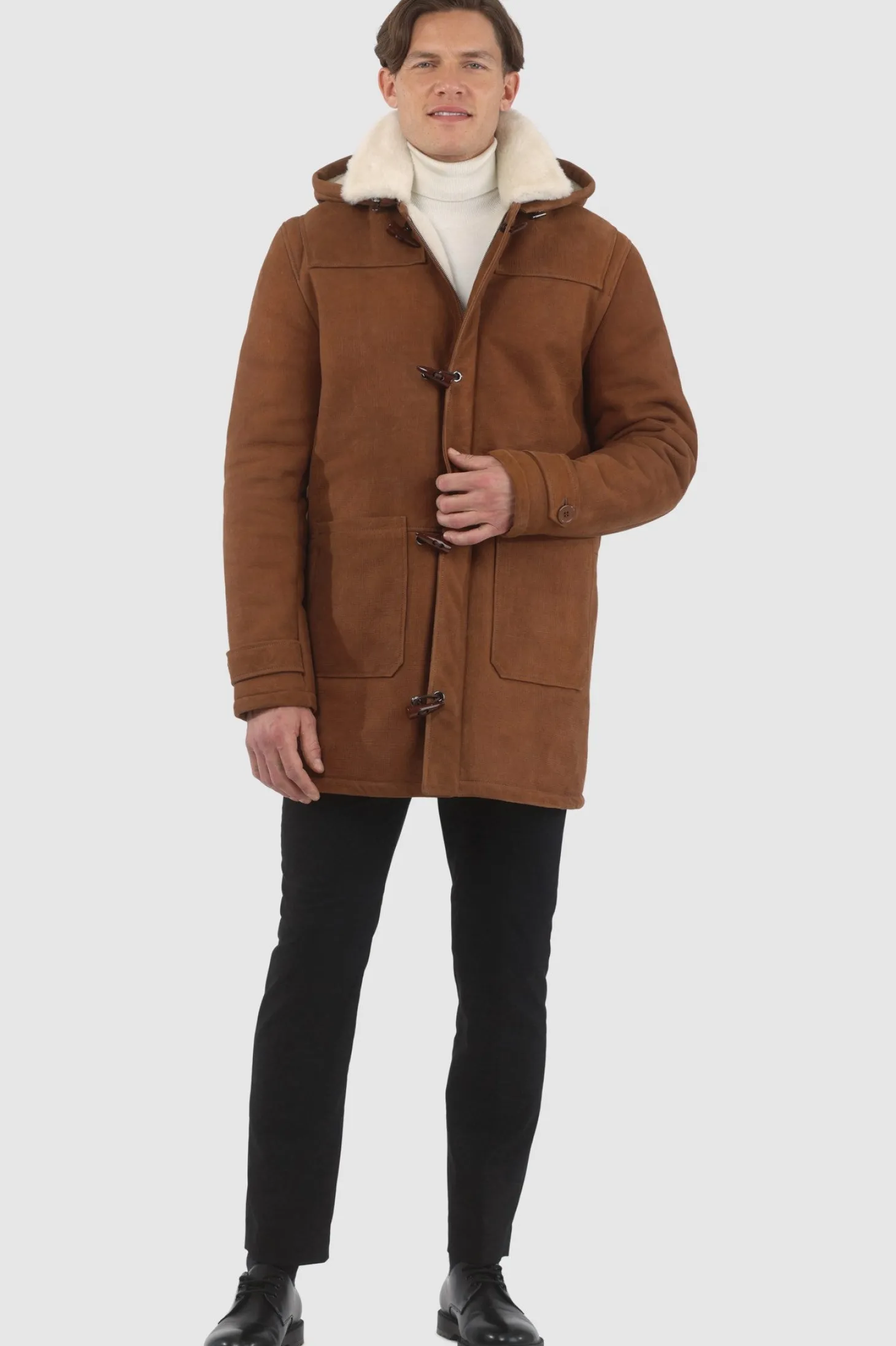 Men's Merino Shearling Lamb Parka