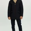 MENS PARKA WITH SELECT SHEARLING LAMB COLLAR