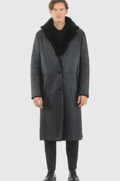 Men's Reversible Merino Shearling Lamb Coat