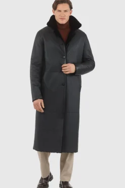 Men's Reversible Select Shearling Lamb Coat