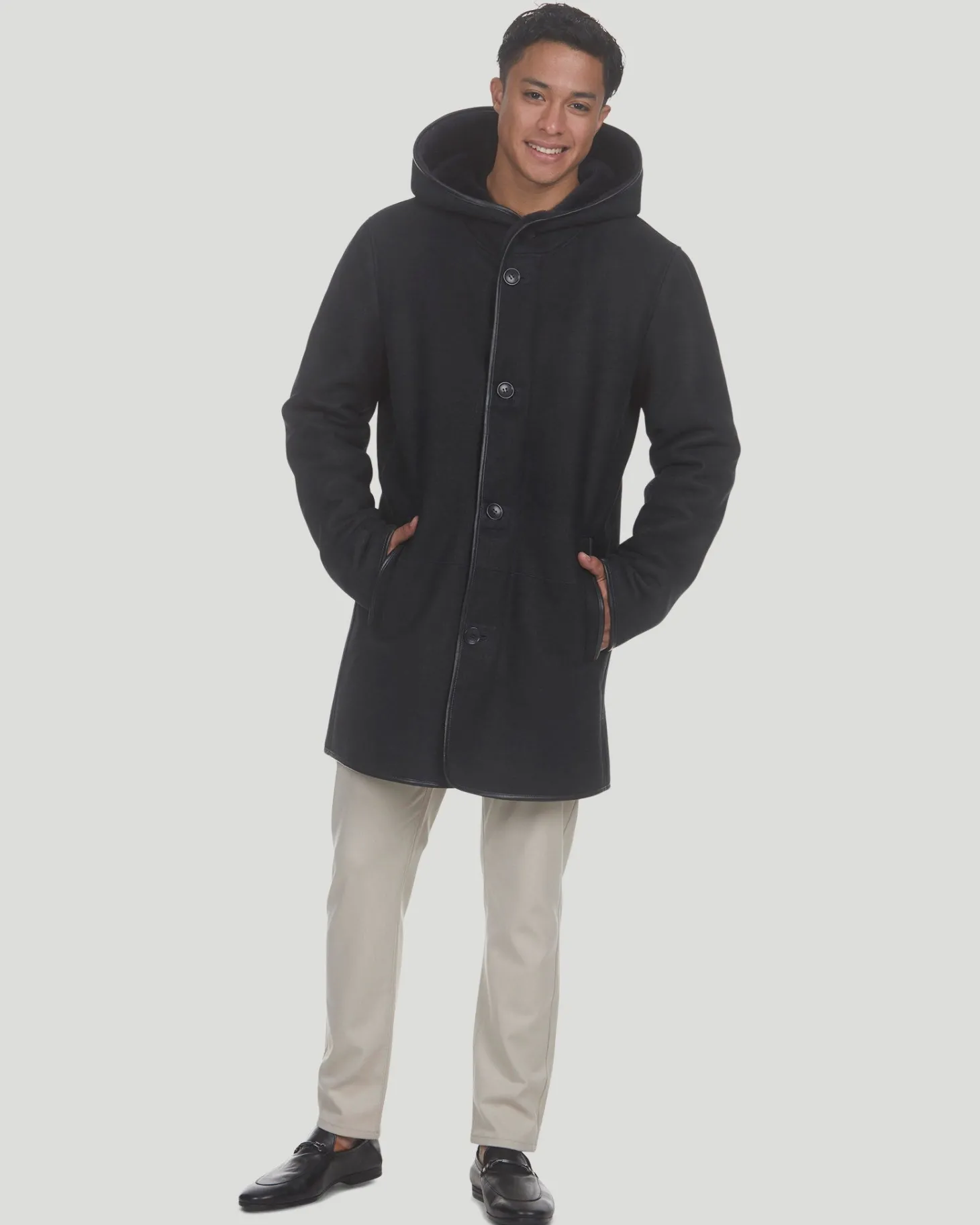 Men's Select Shearling Lamb Parka