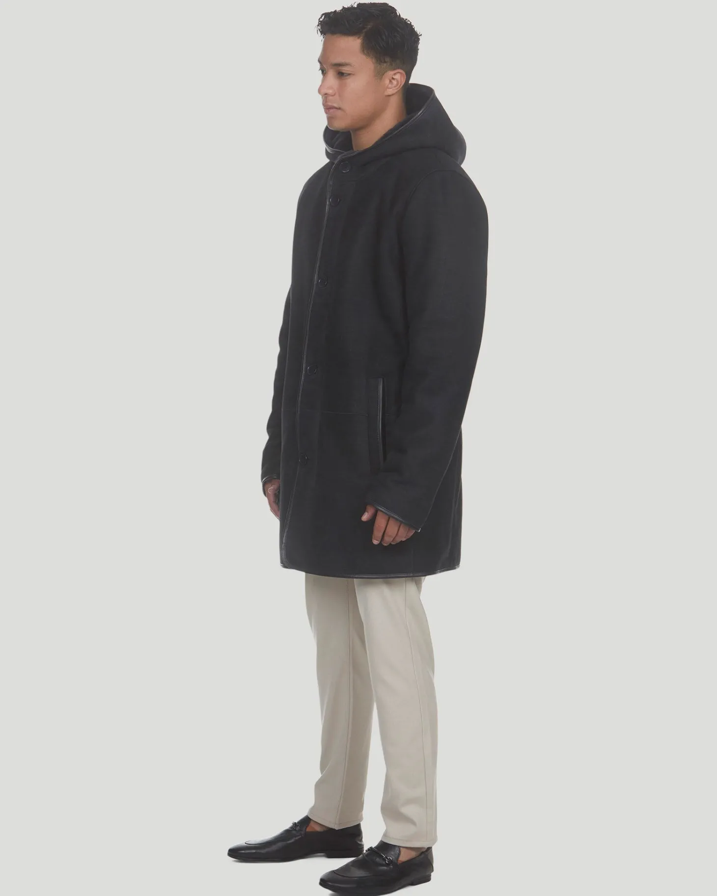 Men's Select Shearling Lamb Parka