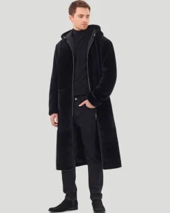 Men's Select Shearling Lamb Reversible Parka