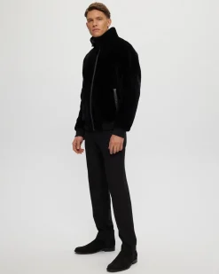 Men's Select Shearling Lamb Bomber Jacket