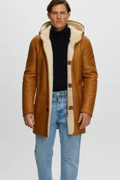 Men's Shearling Lamb Parka