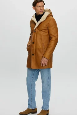 Men's Shearling Lamb Parka