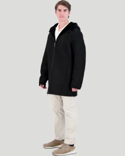 Men's Shearling Lamb Parka