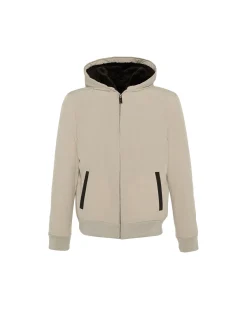 Men's Shearling Lined Bomber Jacket