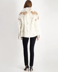 Reversible Long Hair Select Shearling Lamb Jacket