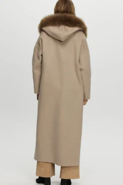 Reversible Loro Piana Cashmere Parka With Select Cashmere Goat Trim