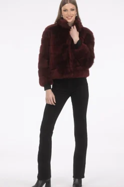 Reversible Merinillo Shearling Lamb Jacket With Cropped Sleeves