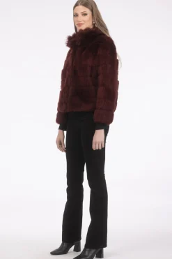 Reversible Merinillo Shearling Lamb Jacket With Cropped Sleeves