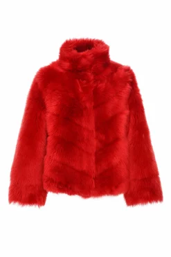 Reversible Merinillo Shearling Lamb Chevron Jacket With Horizontal Bottom
