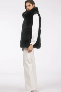 Reversible Merinillo Shearling Lamb Vest