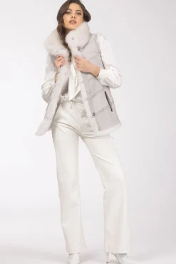 Reversible Merinillo Shearling Lamb Vest