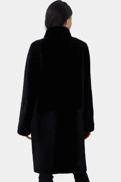 Reversible Select Shearling Lamb Short Coat