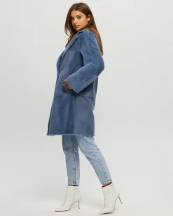 Reversible Select Shearling Lamb Short Coat