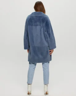 Reversible Select Shearling Lamb Short Coat