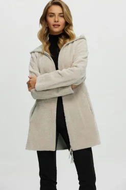 Reversible Select Shearling Lamb Zip Parka