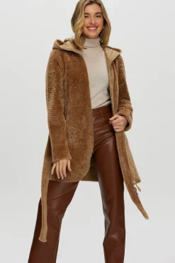 Reversible Select Shearling Lamb Zip Parka