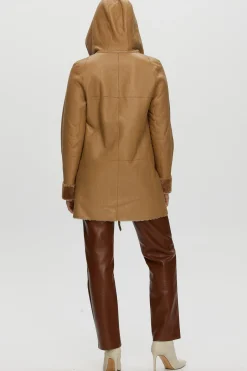 Reversible Select Shearling Lamb Zip Parka