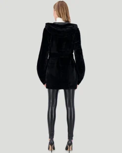 Reversible Select Shearling Lamb Zip Parka