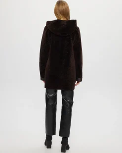 Reversible Select Shearling Lamb Zip Parka