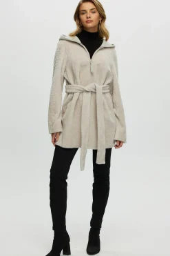 Reversible Select Shearling Lamb Zip Parka