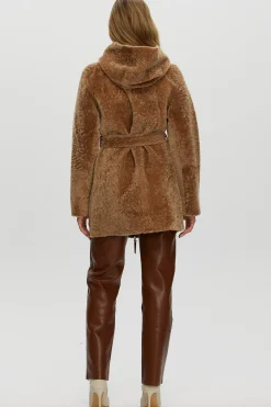 Reversible Select Shearling Lamb Zip Parka