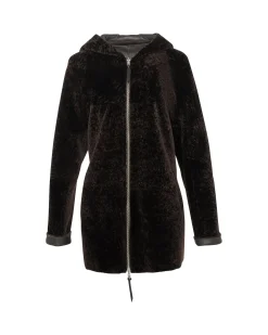 Reversible Select Shearling Lamb Zip Parka