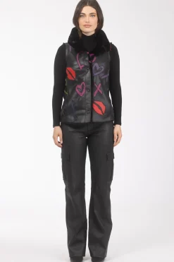 Reversible Select Shearling Lamb Vest