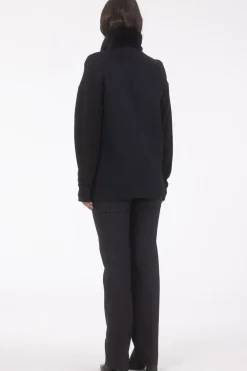 Reversible Select Shearling Lamb Vest With Select Cashmere & Wool Back