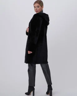 Reversible Shearling Lamb Parka