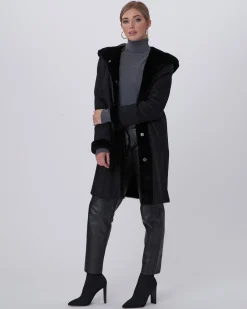 Reversible Shearling Lamb Parka