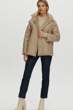 Reversible Shearling Lamb Jacket