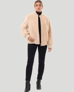 Select Cashmere Goat Bomber Jacket