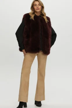 Select Cashmere Goat Collarless Vest