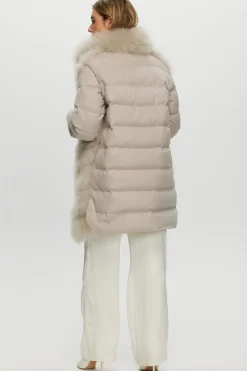 Select Cashmere Goat Diagonal Stroller With Loro Piana Cashmere Sleeves And Back