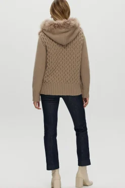 Select Cashmere Goat Parka With Loro Piana Cashmere Sleeves And Back