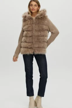 Select Cashmere Goat Parka With Loro Piana Cashmere Sleeves And Back