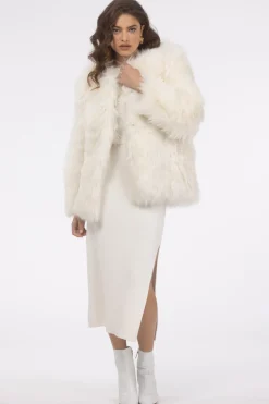 Select Lamb Collarless Jacket