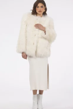 Select Lamb Collarless Jacket