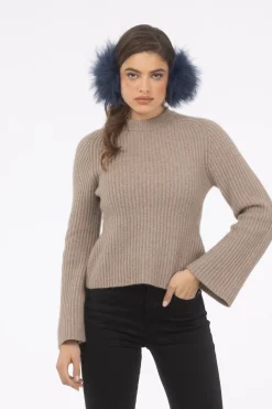 Select Lamb Earmuffs With Leather Frame