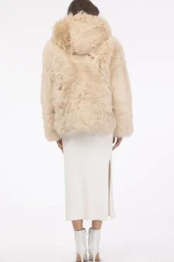 Select Lamb Hooded Jacket