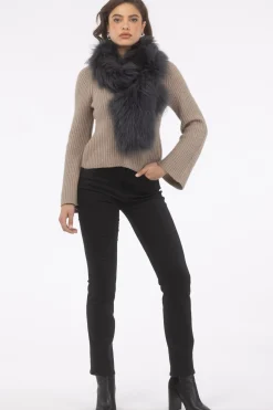 Select Lamb Pull-Through Scarf